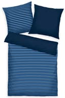 TOM TAILOR HOME MEDIUM STRIPES Bettwäsche-Set | Blau