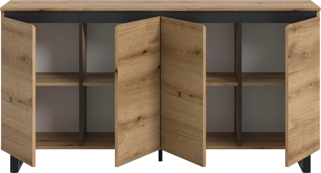 Home affaire Sideboard TOMA | Holztöne