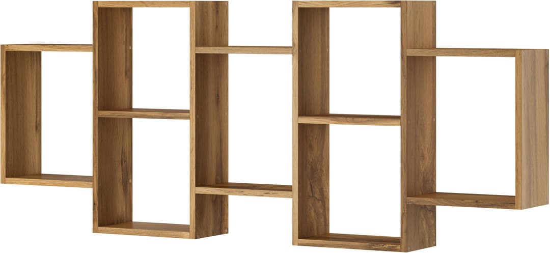Home affaire Wandboard Wandregal Trio | Holztöne