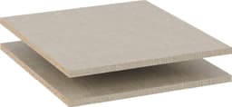 rauch Einlegeboden für Schwebetürenschränke ORANGE | Beige