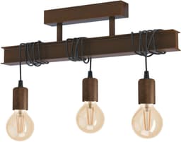 EGLO TOWNSHEND 4 Deckenleuchte | Braun