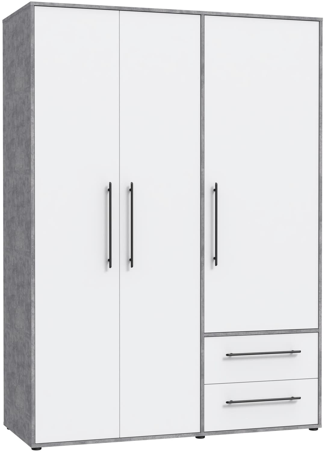 FORTE Kleiderschrank Mokkaris | Mehrfarbig