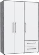 FORTE Kleiderschrank Mokkaris | Mehrfarbig