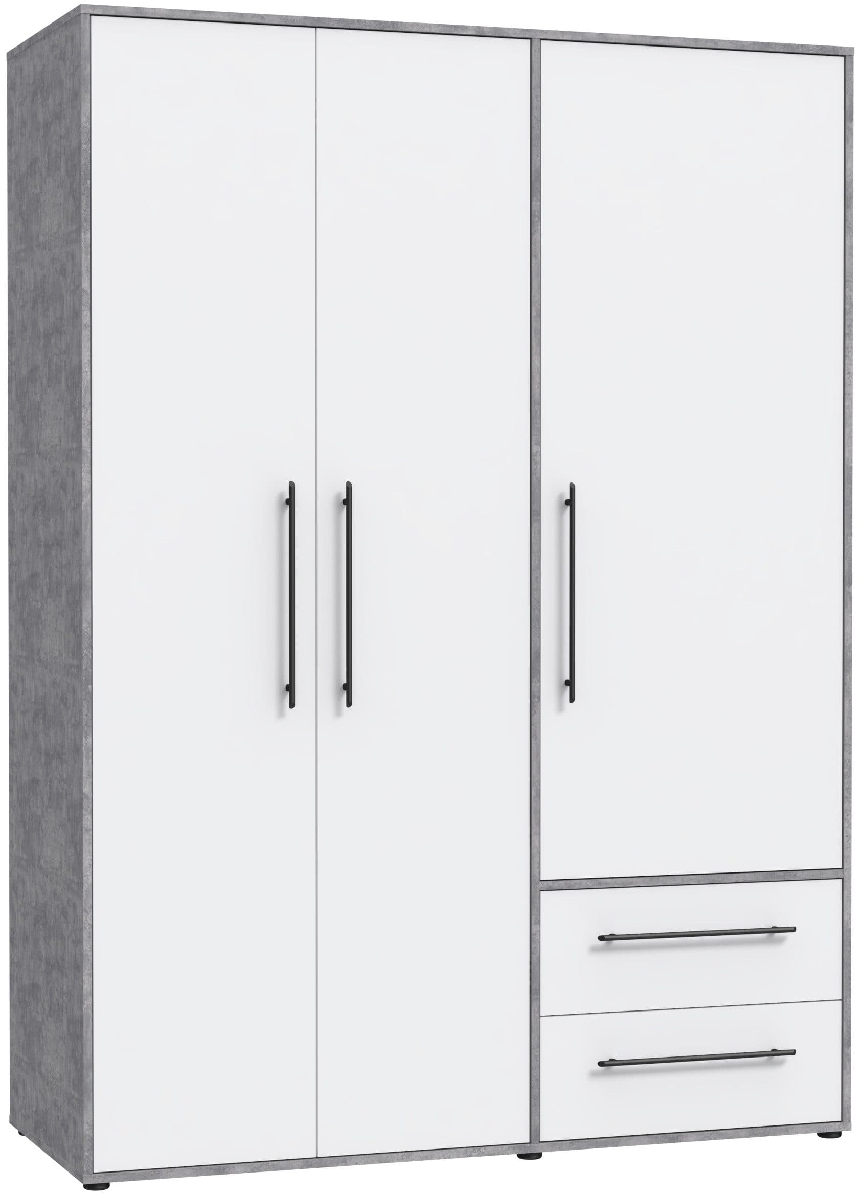 FORTE Kleiderschrank Mokkaris | Mehrfarbig