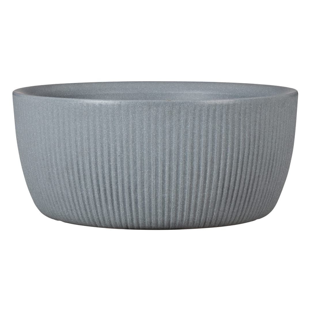 Scheurich LINETTO BOWL Pflanzschale | Grau
