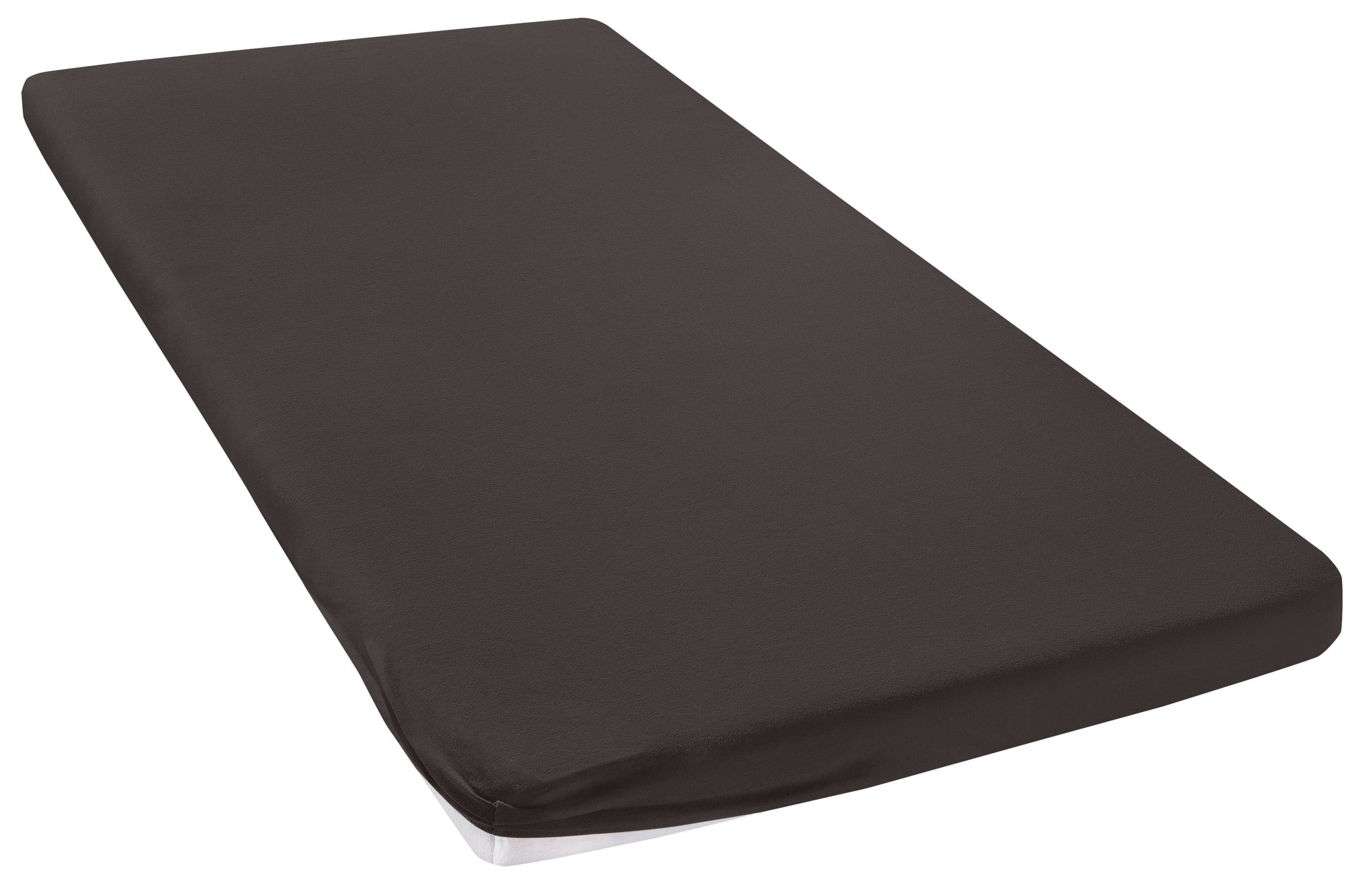OTTO home Spannbettlaken Topper Basic | Braun