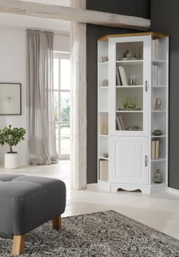 OTTO home Eckvitrine Trinidad | Weiß