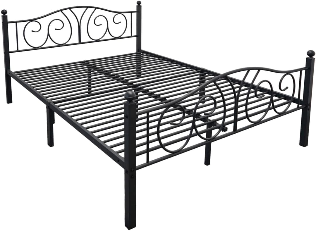 OTTO home Metallbett LUND | Schwarz