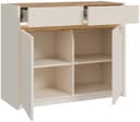 FORTE Oak Squere Kommode | Beige 4