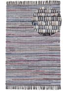 carpetfine Teppich Kelim Chindi | Grau 2