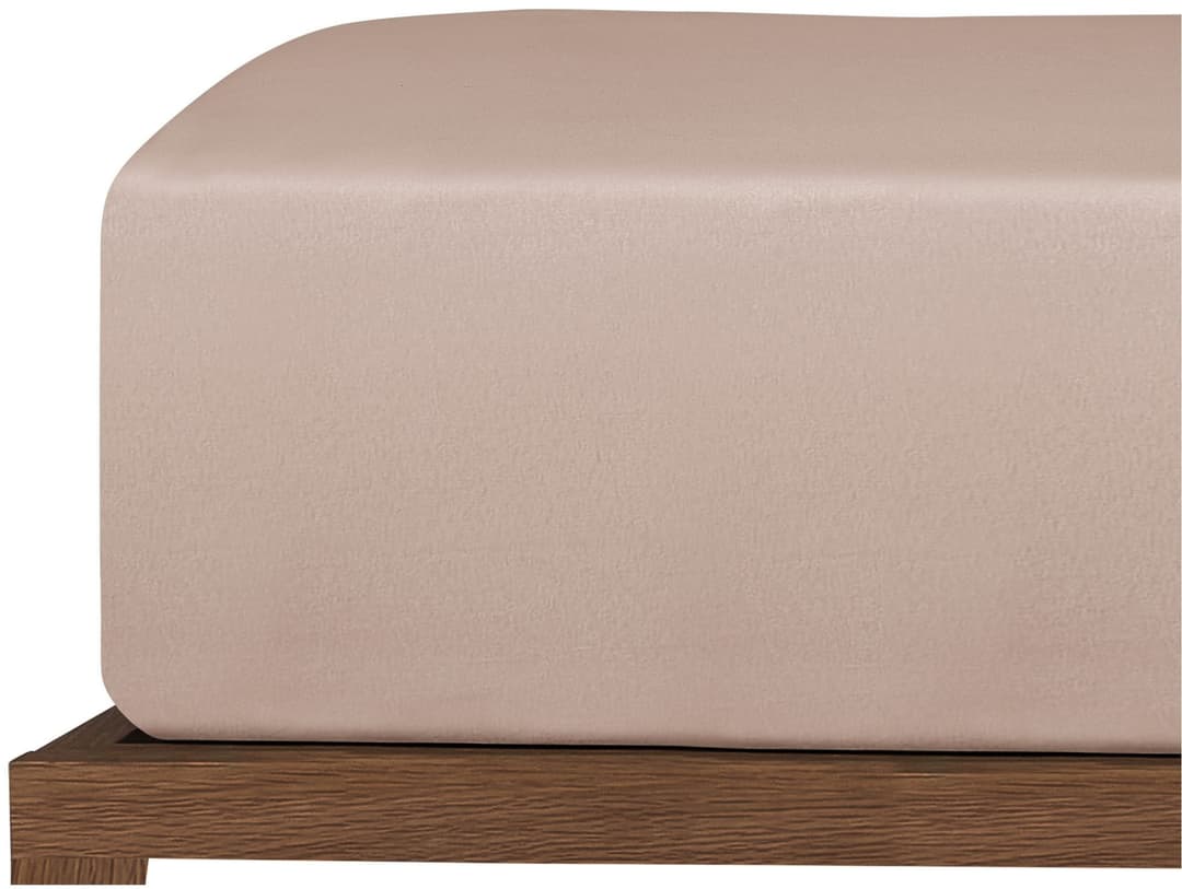 uncover by SCHIESSER Spannbettlaken New Jersey | Beige