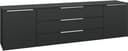 borchardt Möbel Sideboard Oliva | Schwarz