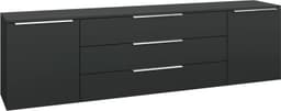 borchardt Möbel Sideboard Oliva | Schwarz