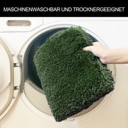 Möve Badematte Superwuschel | Grün