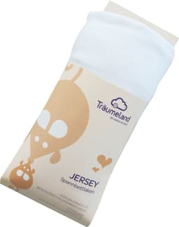 Träumeland Spannbettlaken Jersey | Weiß