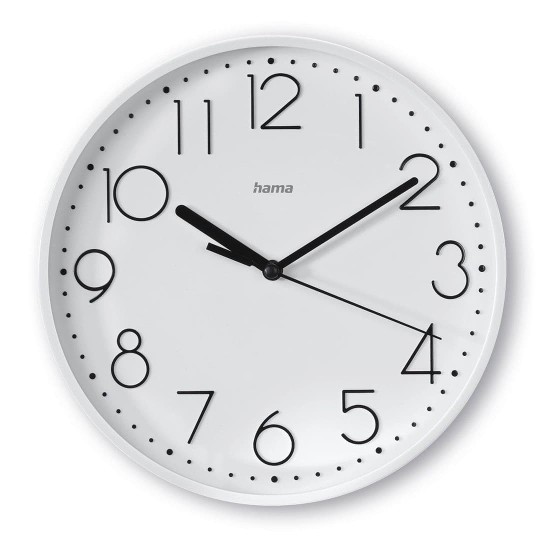 Hama Wanduhr Salina | Weiß