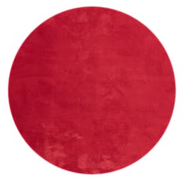 the carpet Teppich Relax round | Rot