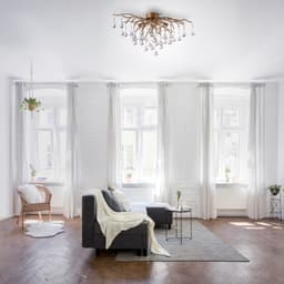 Paul Neuhaus Deckenleuchte ICICLE | Gold