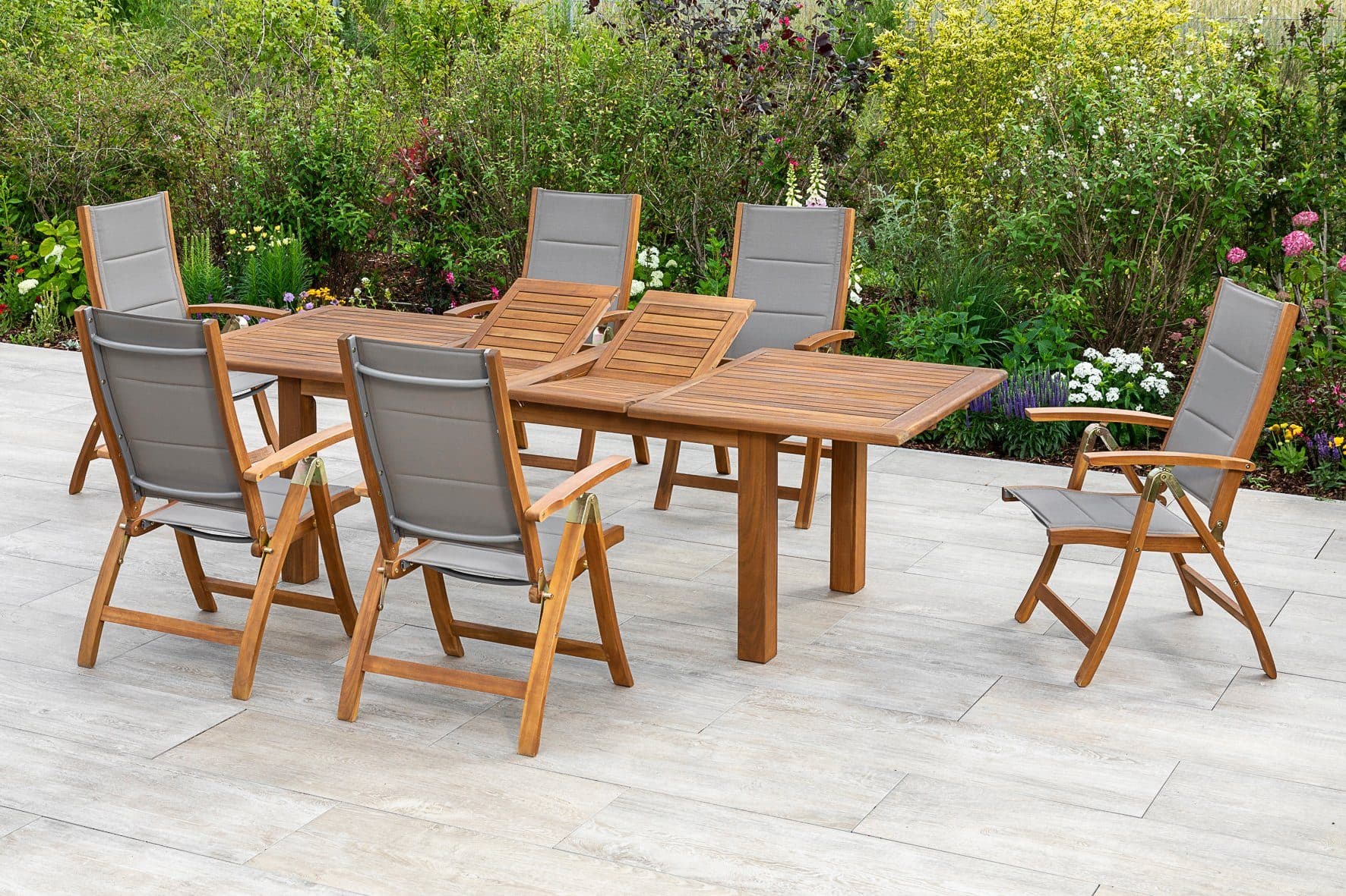MERXX Garten-Essgruppe Acapulco | Holztöne