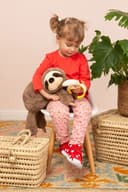 Teddy Hermann® Kuscheltier Herzekind, Faultier Helge, 48 cm | Braun 4