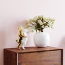 Kare Design Hugging Rabbits Medium Dekofigur | Gold 2