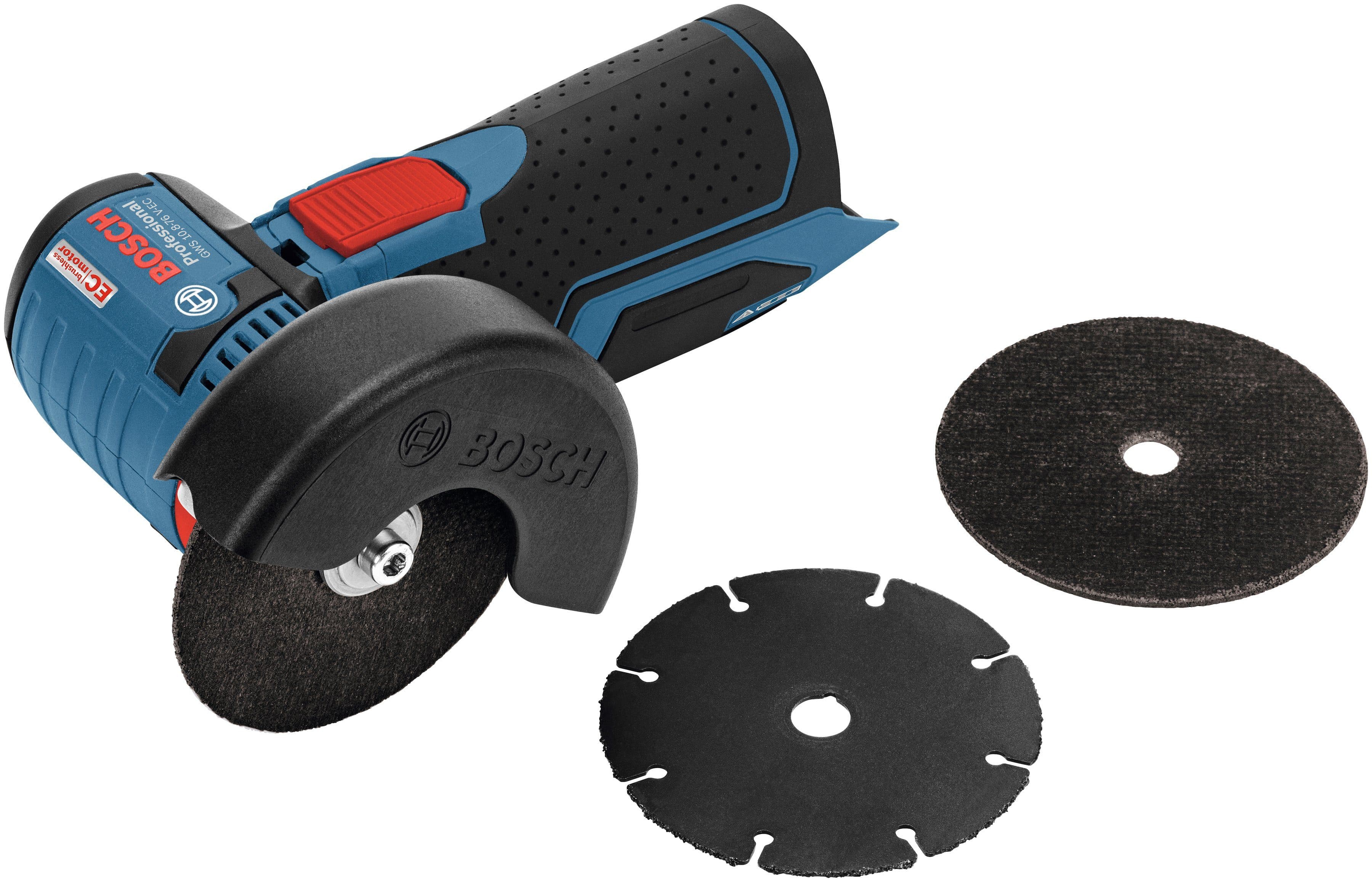 Bosch Professional Akku-Winkelschleifer GWS 12V-76 Professional | Blau