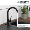 Schütte Spültischarmatur CORNWALL | Schwarz 2