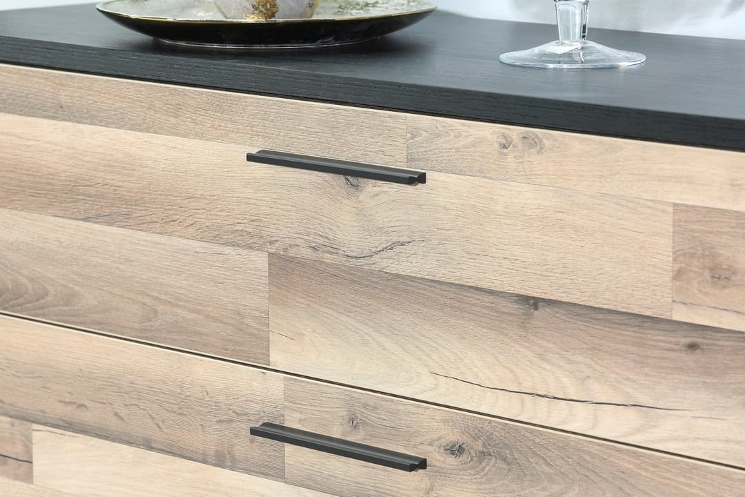 FORTE Schubkastenkommode Sirius Crown | Holztöne