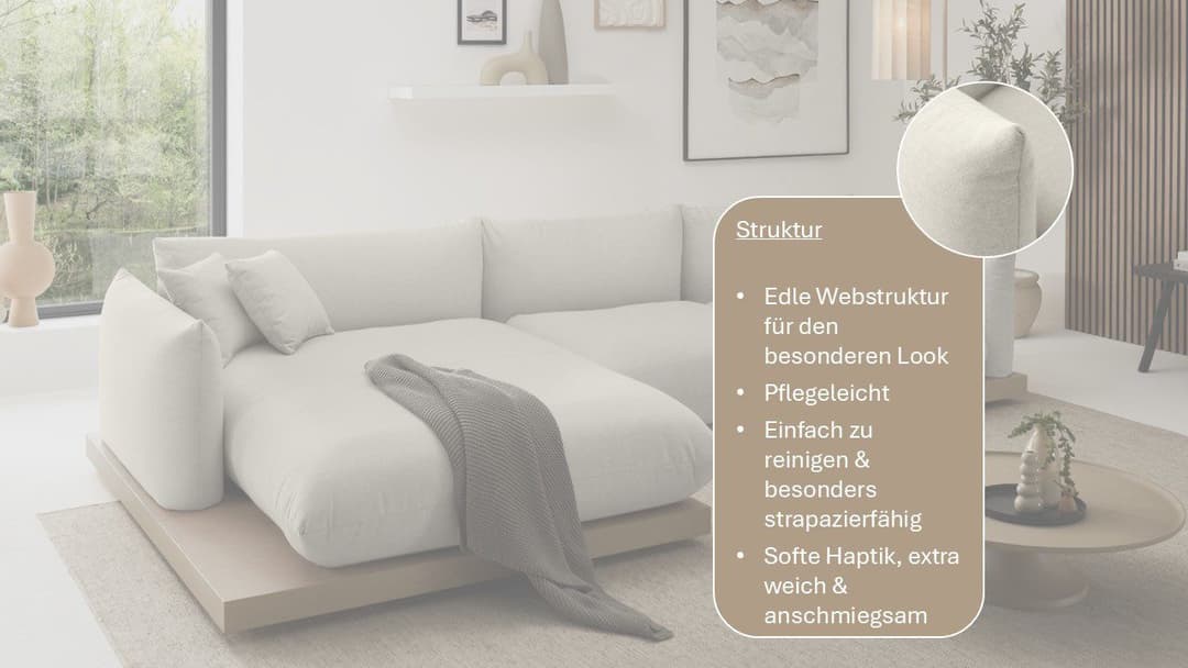 OTTO home Ecksofa Kalix | Braun