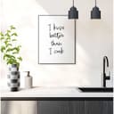 Reinders! Poster Cooking Kisses | Schwarz 2