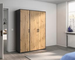 rauch Kleiderschrank VOYAGER | Holztöne