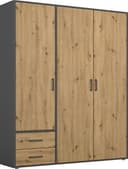 rauch VOYAGER Kleiderschrank | Holztöne