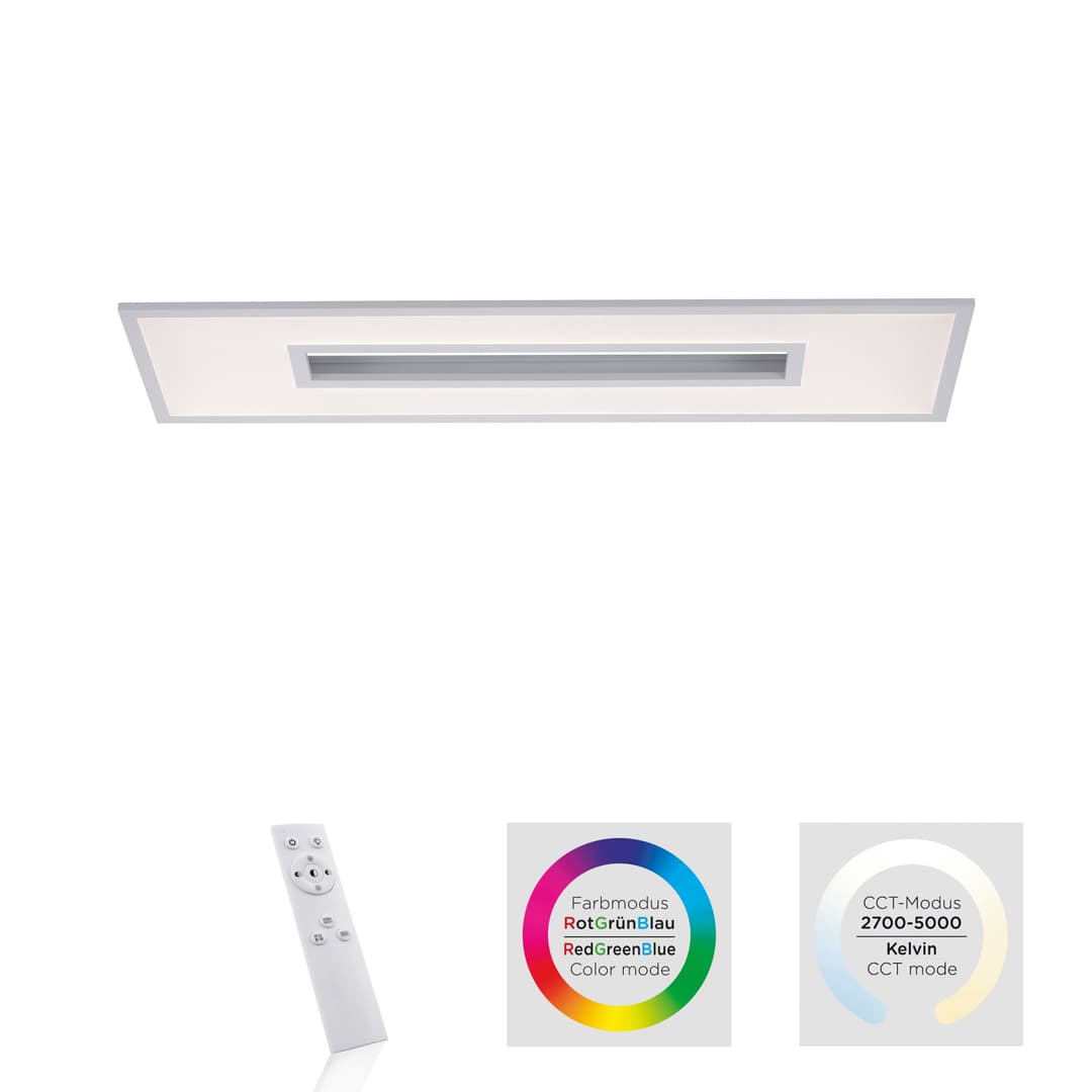 JUST LIGHT LED Deckenleuchte RECESS | Weiß