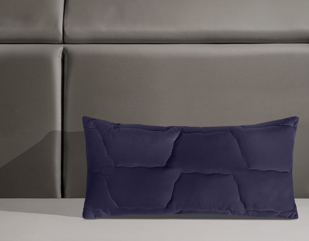 OTTO home Microfaserkissen Microlux Kopfkissen | Blau