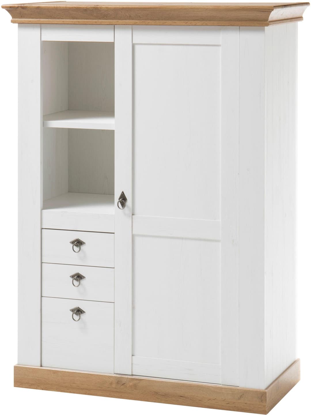 Home affaire Highboard Cremona | Holztöne
