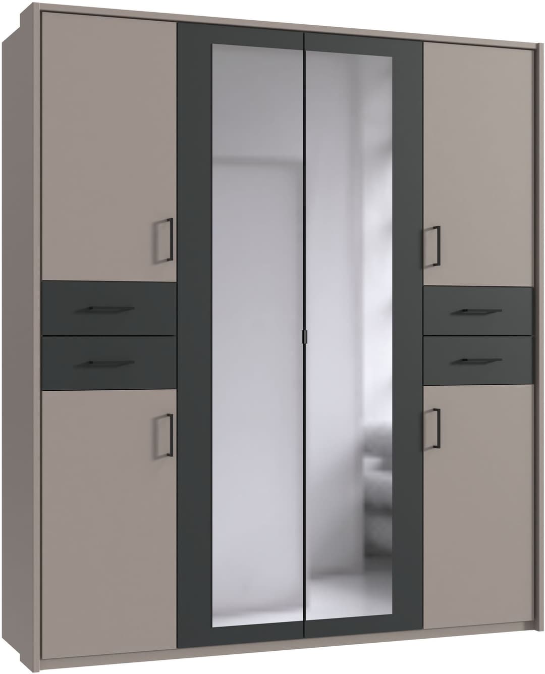 Wimex Drehtürenschrank Vegas | Mehrfarbig