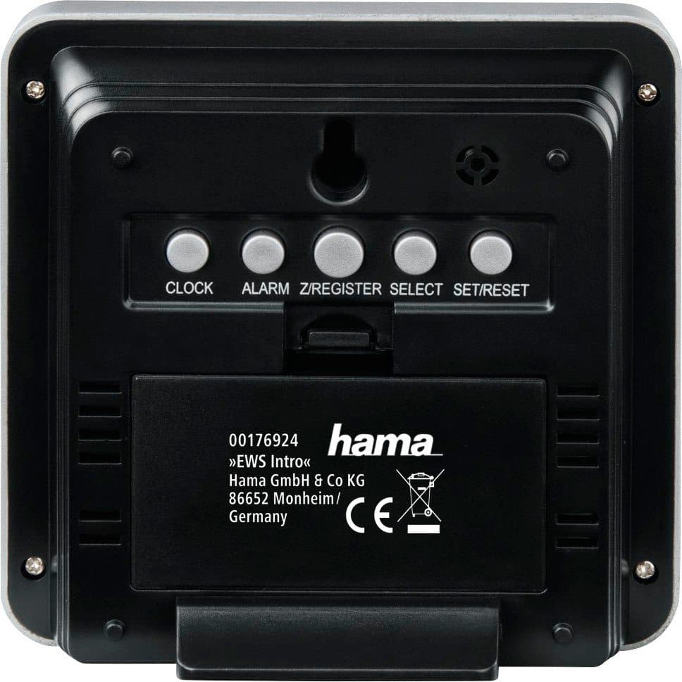 Hama Wetterstation "EWS Intro" | Schwarz