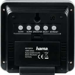 Hama Wetterstation "EWS Intro" | Schwarz