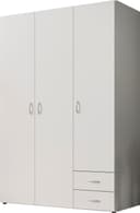 Schlafkontor Kleiderschrank Joe | Weiß 4