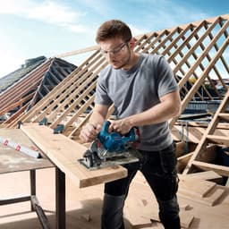 Bosch Professional Akku-Handkreissäge GKS 18V-57-2 | Blau