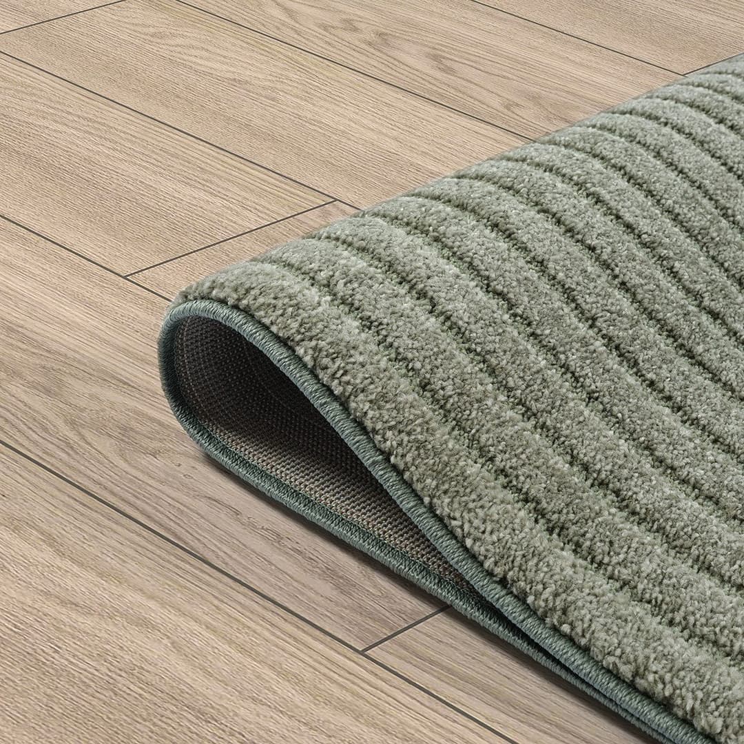 the carpet Teppich Everest | Grün