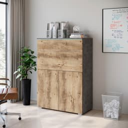 Home affaire PC-Schrank Vera | Holztöne