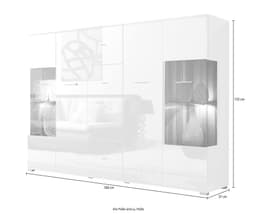 Höltkemeyer Highboard STYLE | Weiß