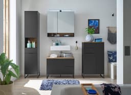 BASIC by Balculina Waschbeckenunterschrank Denver | Schwarz