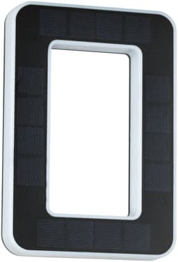 Paulmann LED Außen-Wandleuchte Solar Hausnummer | Schwarz