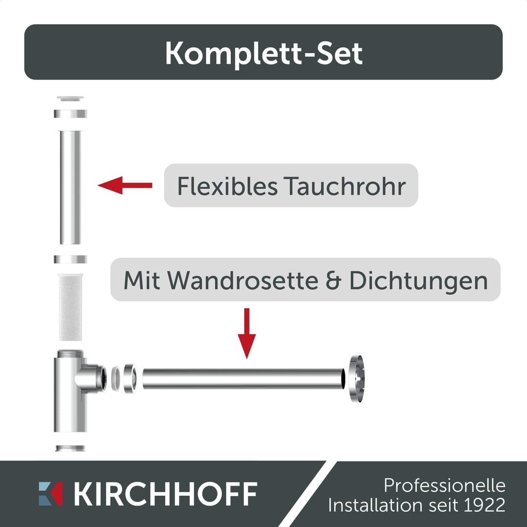 Kirchhoff Siphon Design Flaschensiphon | Silber