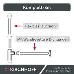 Kirchhoff Siphon Design Flaschensiphon | Silber