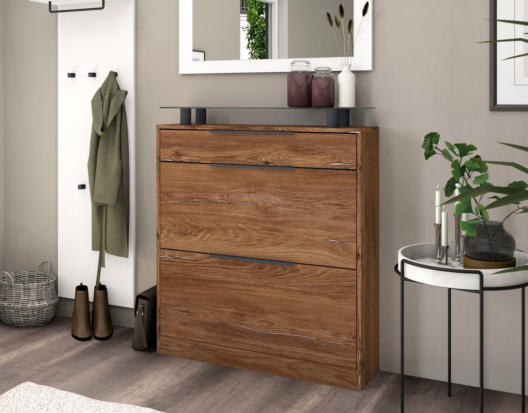 borchardt Möbel Schuhschrank Tom | Holztöne