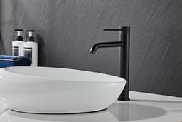 Øresund Slimline Waschtischarmatur | Schwarz