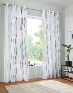 OTTO home Gardine Dimona | Weiß